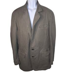 L.L.Bean Field men’s L Chore Lightweight Jacket‎ Button Front Pockets Vintage